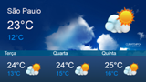 Template Clima Tempo